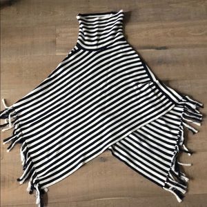 The Limited Navy Poncho